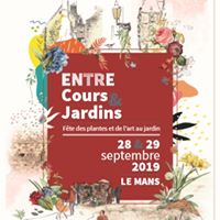 Entre Cours et Jardins  – Affiche Affiche publicitaire
