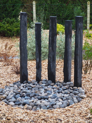 un jardin après un aménagement