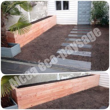 extérieur d'une maison avec aménagement